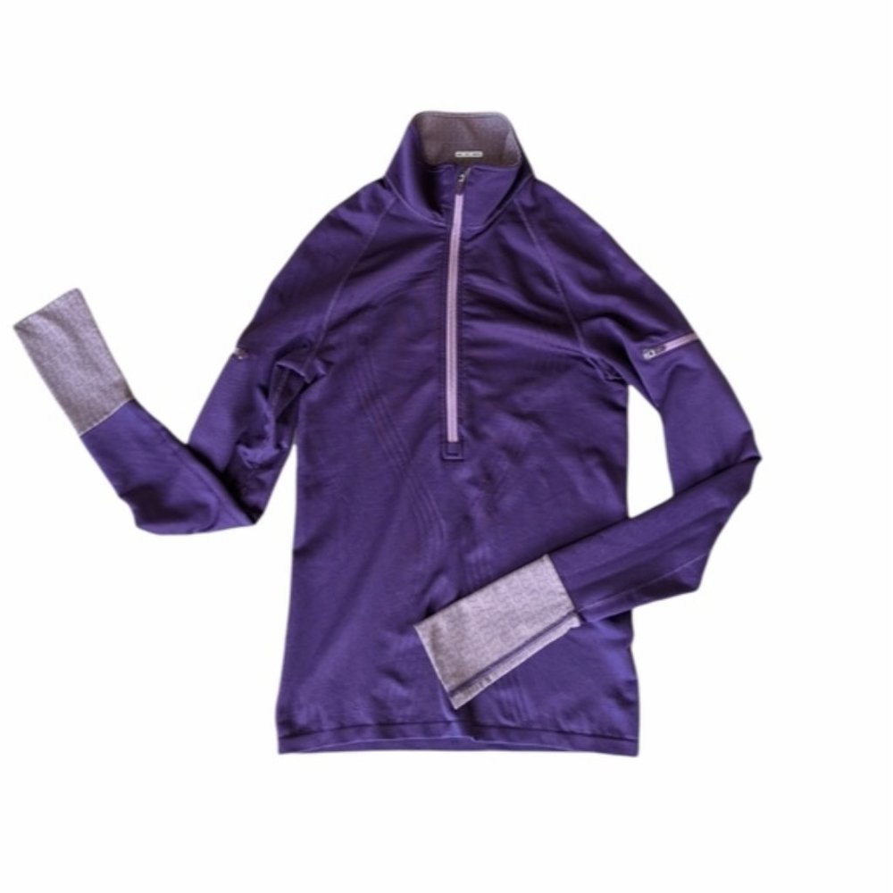 LULULEMON / VINTAGE HALF ZIP SWEATER / SIZE 4